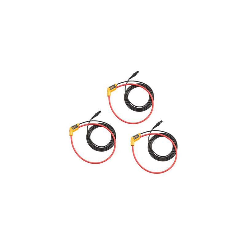 FLUKE-17XX IP65 Long Flexible Current Probe, 3000A, 24in, Three Pack